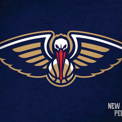 NBA New Orleans Pelicans Distressed Dell Alienware Skin