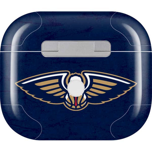 NBA New Orleans Pelicans Distressed Apple AirPods (3rd Gen 2021) Skin