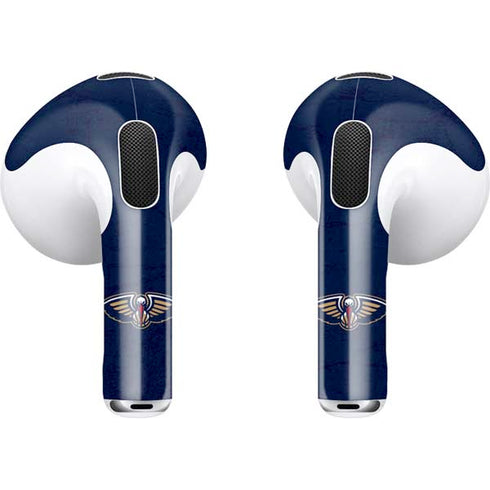NBA New Orleans Pelicans Distressed Apple AirPods (3rd Gen 2021) Skin