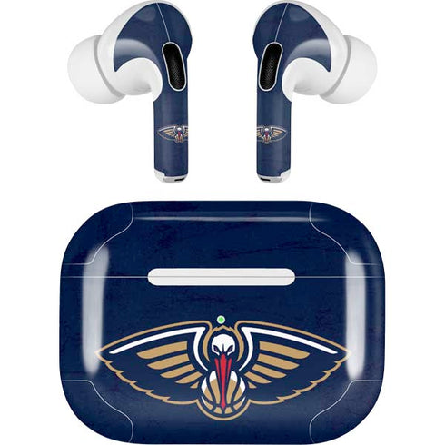 NBA New Orleans Pelicans Distressed AirPods Skins
