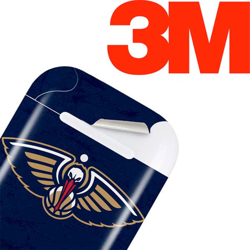 NBA New Orleans Pelicans Distressed Apple AirPods Skin