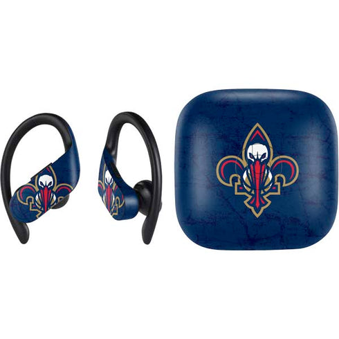 NBA New Orleans Pelicans Distressed PowerBeats Pro Skin