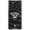 NBA New Orleans Pelicans Black Animal Print Galaxy S24 FE Clear Case