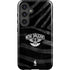 NBA New Orleans Pelicans Black Animal Print Galaxy S25 Plus Impact Case