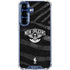 NBA New Orleans Pelicans Black Animal Print Galaxy S25 Plus Clear Case