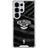 NBA New Orleans Pelicans Black Animal Print Galaxy S25 Ultra Clear Case