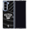 NBA New Orleans Pelicans Black Animal Print Galaxy Z Fold5 5G Clear Case