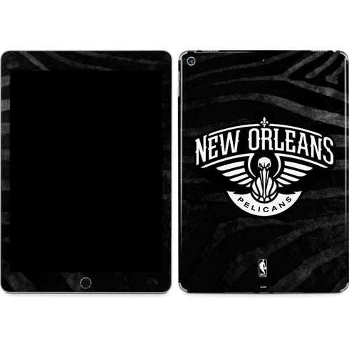 NBA New Orleans Pelicans Black Animal Print iPad Skins
