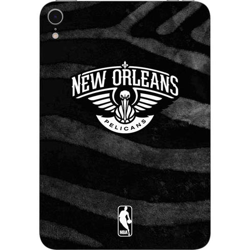 NBA New Orleans Pelicans Black Animal Print Apple iPad Mini Skin