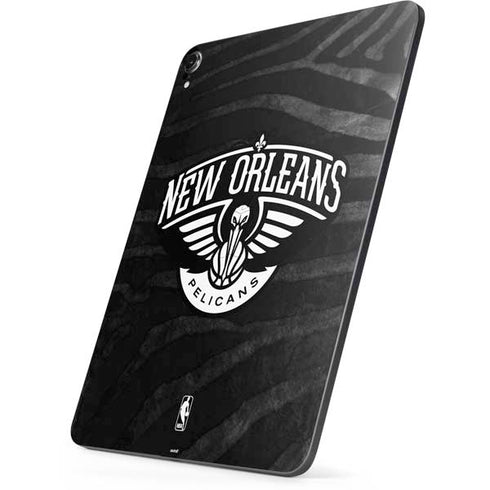 NBA New Orleans Pelicans Black Animal Print Apple iPad Pro Skin