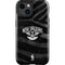 NBA New Orleans Pelicans Black Animal Print iPhone 15 Impact Case