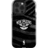 NBA New Orleans Pelicans Black Animal Print iPhone 15 Pro Impact Case