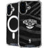 NBA New Orleans Pelicans Black Animal Print iPhone 16 MagSafe Case