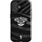 NBA New Orleans Pelicans Black Animal Print iPhone 16 Plus Impact Case