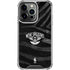 NBA New Orleans Pelicans Black Animal Print iPhone 16 Pro Clear Case
