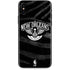 NBA New Orleans Pelicans Black Animal Print iPhone XS Skin