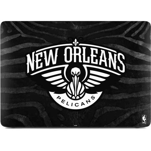 NBA New Orleans Pelicans Black Animal Print Apple MacBook Air Skin