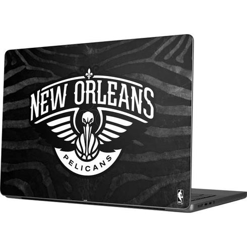 NBA New Orleans Pelicans Black Animal Print Apple MacBook Pro 14-inch Skin