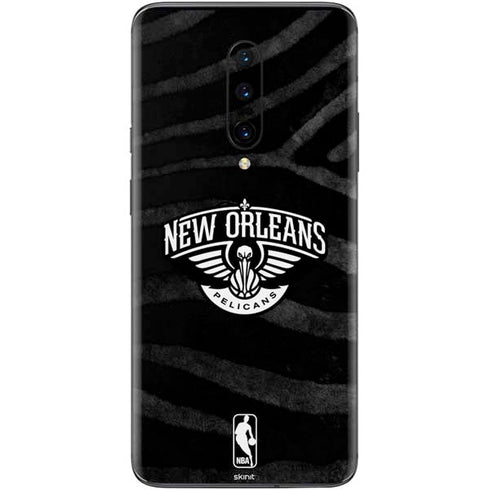 NBA New Orleans Pelicans Black Animal Print OnePlus 7 Pro Skin