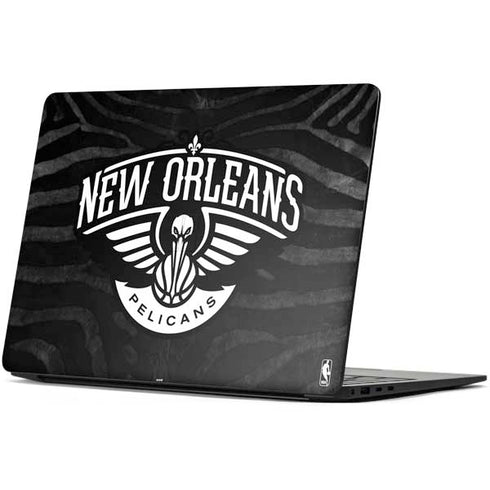 NBA New Orleans Pelicans Black Animal Print Surface Laptop 7 13.8in Skin