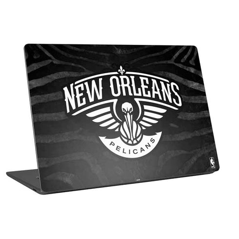 NBA New Orleans Pelicans Black Animal Print Laptop Skins