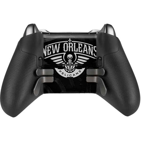 NBA New Orleans Pelicans Black Animal Print Xbox Elite Wireless Controller Series 2 Skin