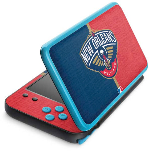 NBA New Orleans Pelicans Canvas Nintendo Skins
