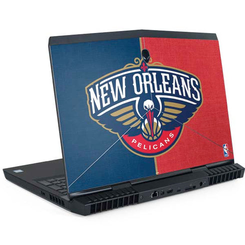 NBA New Orleans Pelicans Canvas Dell Alienware Skin