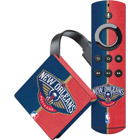 NBA New Orleans Pelicans Canvas Amazon Fire TV Skin