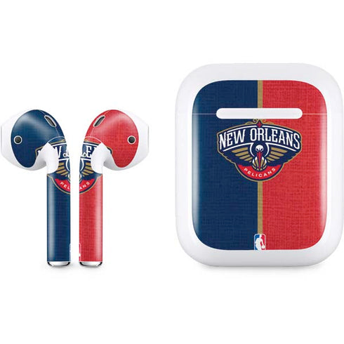NBA New Orleans Pelicans Canvas Apple AirPods Skin