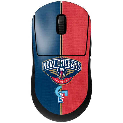 NBA New Orleans Pelicans Canvas G Pro Wireless Gaming Mouse Skin