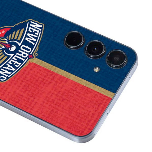 NBA New Orleans Pelicans Canvas Galaxy A35 5G Skin