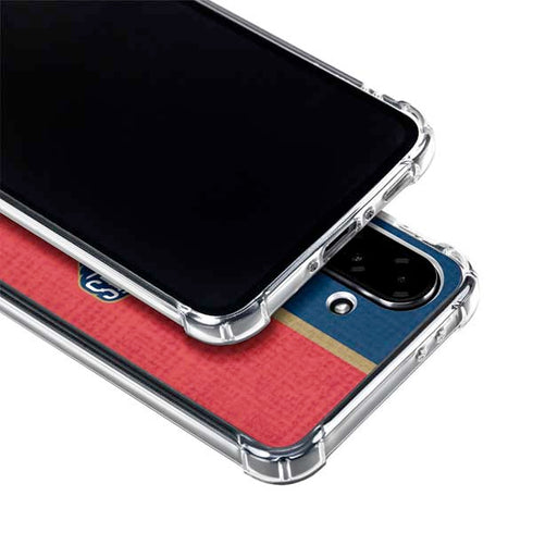 NBA New Orleans Pelicans Canvas Galaxy A36 5G Clear Case