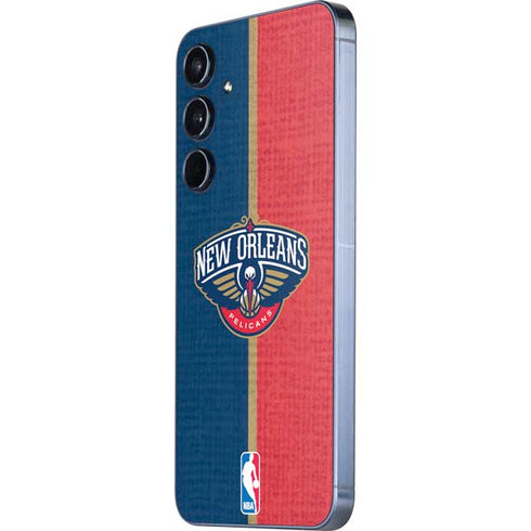 NBA New Orleans Pelicans Canvas Galaxy A55 5G Skin