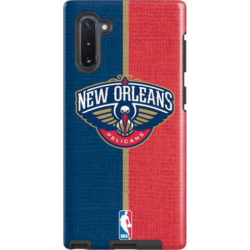 NBA New Orleans Pelicans Canvas Galaxy Cases