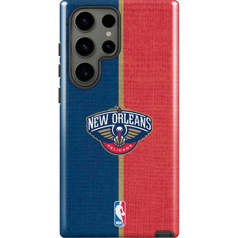 NBA New Orleans Pelicans Canvas Galaxy S23 Ultra Pro Case