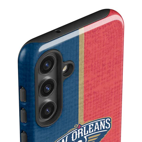 NBA New Orleans Pelicans Canvas Galaxy S25 Impact Case