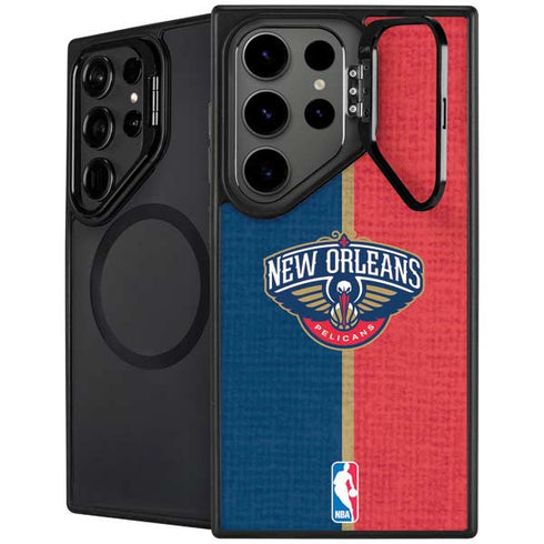 NBA New Orleans Pelicans Canvas Galaxy Cases