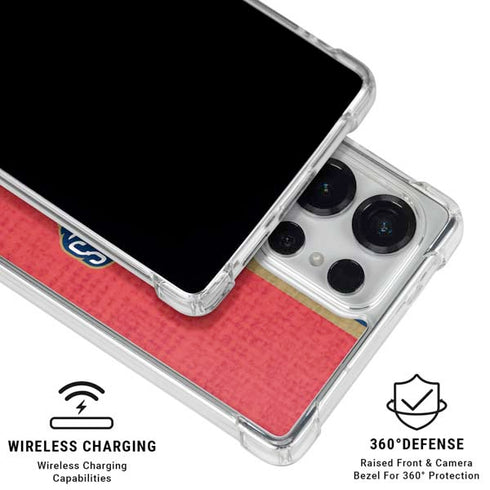 NBA New Orleans Pelicans Canvas Galaxy S26 Ultra Clear Case