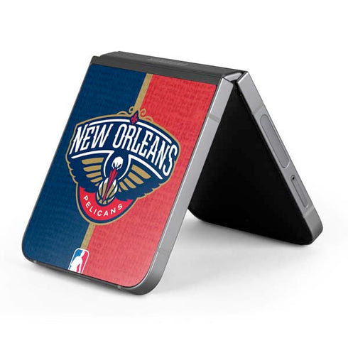 NBA New Orleans Pelicans Canvas Galaxy Z Flip6 Skin