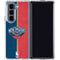 NBA New Orleans Pelicans Canvas Galaxy Z Fold5 5G Clear Case