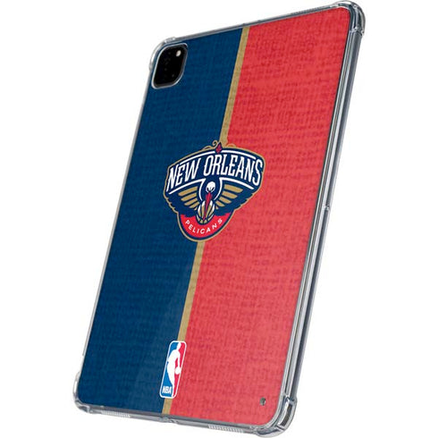 NBA New Orleans Pelicans Canvas iPad Pro 11in (2024) Clear Case