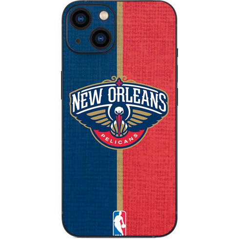 NBA New Orleans Pelicans Canvas iPhone Skins