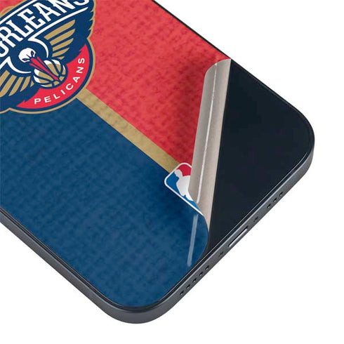 NBA New Orleans Pelicans Canvas iPhone 15 Skin