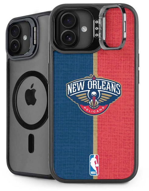 NBA New Orleans Pelicans Canvas iPhone 16 Kickstand Case