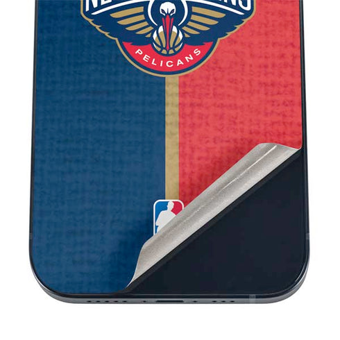 NBA New Orleans Pelicans Canvas iPhone 16 Skin