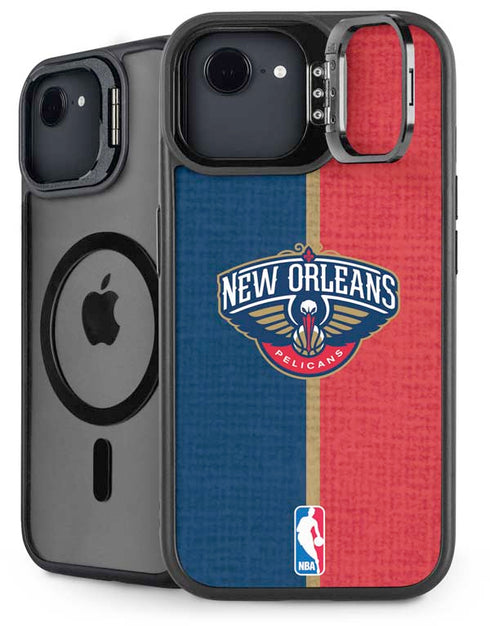 NBA New Orleans Pelicans Canvas iPhone 16e Kickstand Case