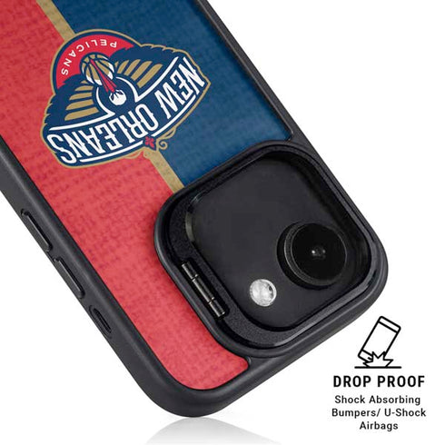 NBA New Orleans Pelicans Canvas iPhone 16e Kickstand Case