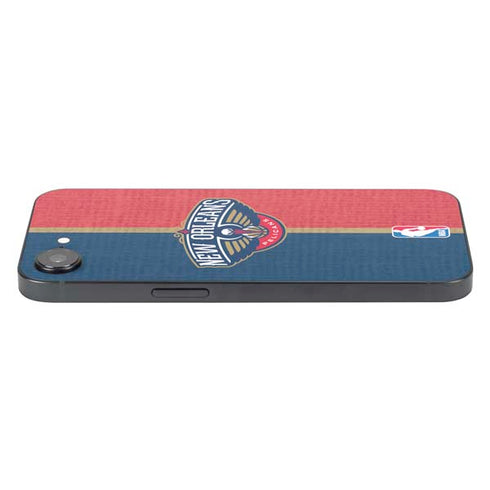 NBA New Orleans Pelicans Canvas iPhone 16e Skin