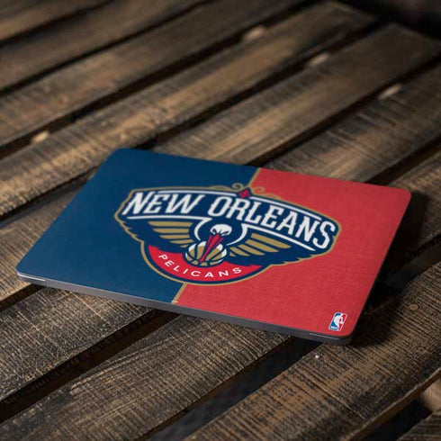 NBA New Orleans Pelicans Canvas Apple MacBook Air Skin